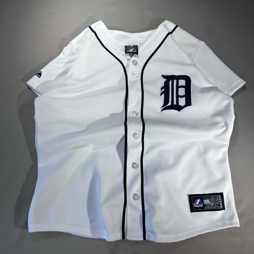 Majestic Detroit Tigers MLB Baseball Jersey Size M